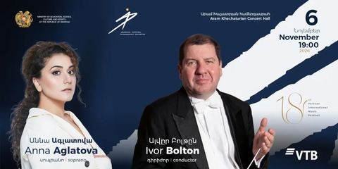 18th Yerevan International Music Festival | Ivor Bolton, Anna Aglatova