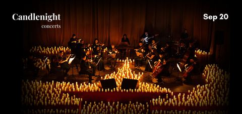 Candlenight concerts, освещенные тысячами огней свечей