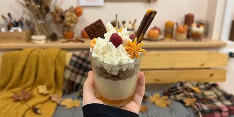 Свеча «Осенний десерт»